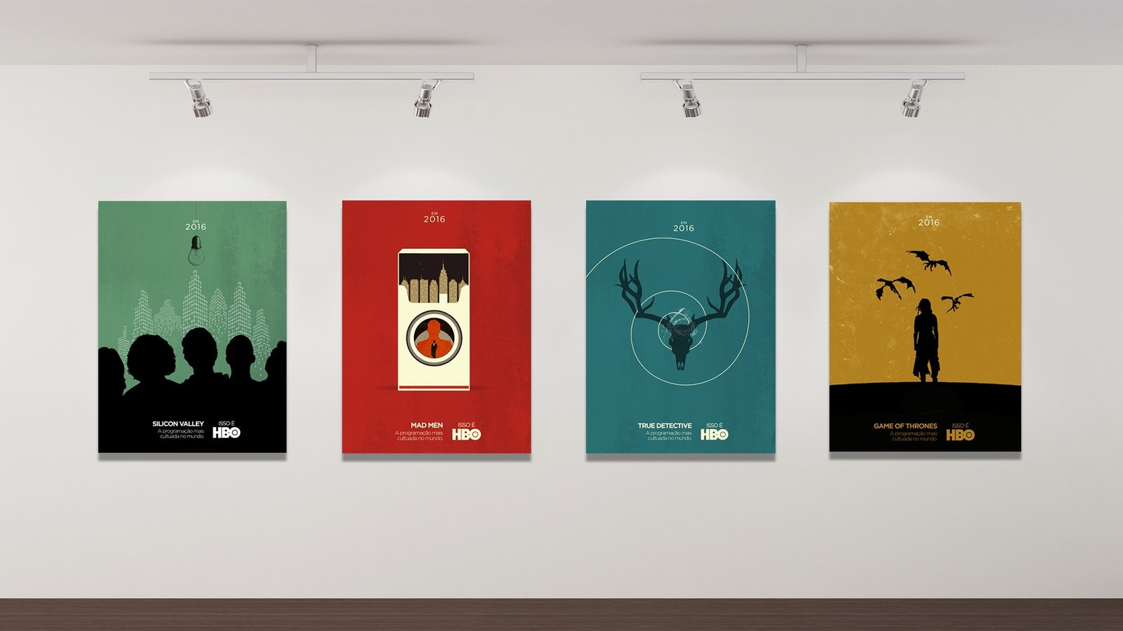 HBO Posters Minimalistas