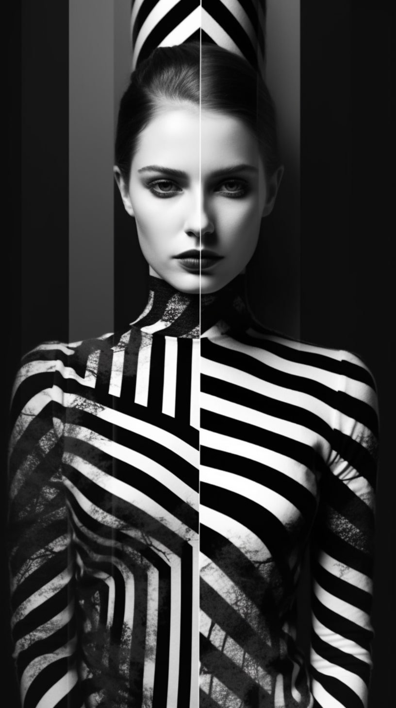 sergio_stefano_a_woman_with_a_black_and_white_striped_body_in_t_8716b638-8ce4-4ae7-89b7-3f1590d43c59