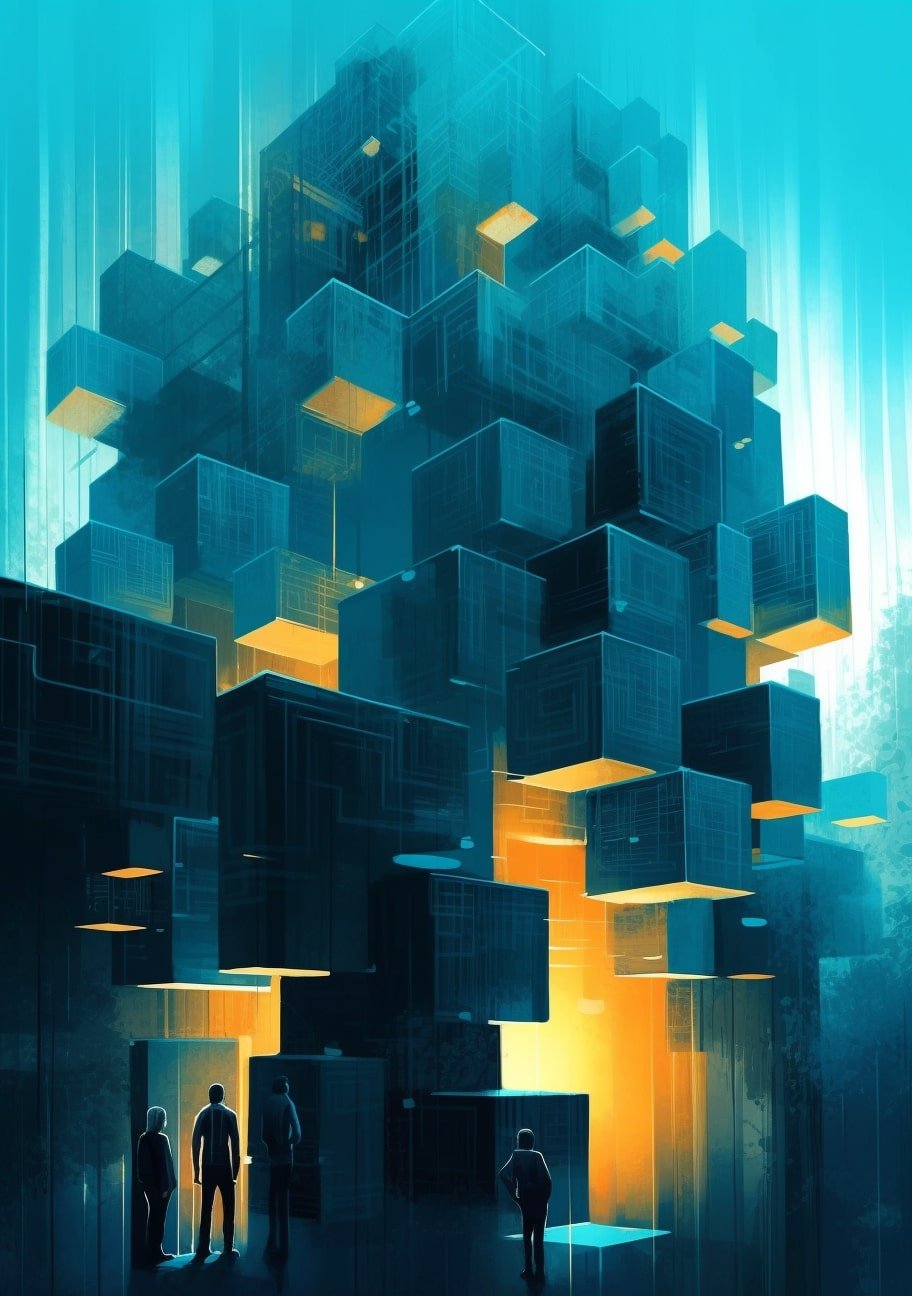 sergio_stefano_an_illustration_of_people_looking_at_CYAN_square_0ef96a1e-e814-414d-9844-d8e4571e699c